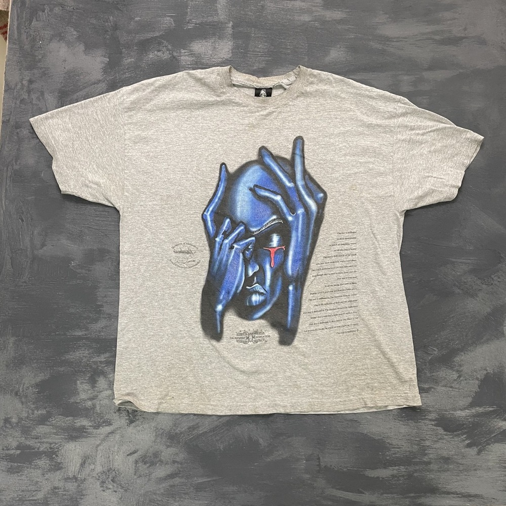 Vintage‎ Insane Clown Posse Graphic T-Shirt Men XXL Gray 1990s Dalinkwent